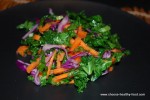 Четырехцветный салат из капусты